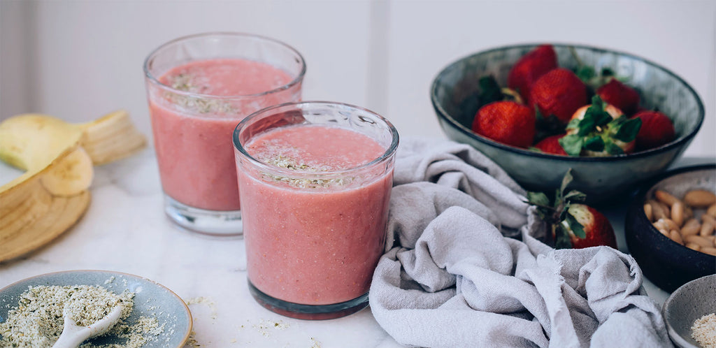 Baobab and Strawberry Recovery Smoothie